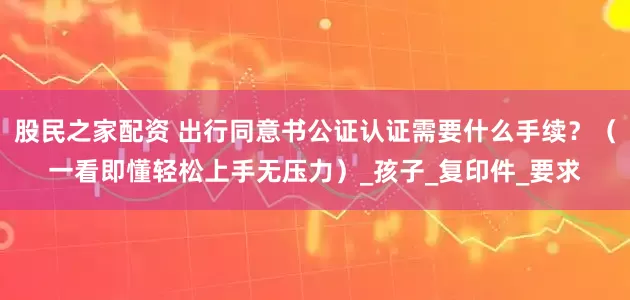 股民之家配资 出行同意书公证认证需要什么手续？（一看即懂轻松上手无压力）_孩子_复印件_要求